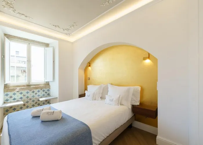New! Stylish Portuguese Soul Retreat In Belem 4p 아파트